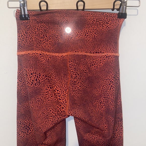 Lululemon Wunder Train High-Rise Tight leggings crackle glaze vintage larkspur - Picture 5 of 8